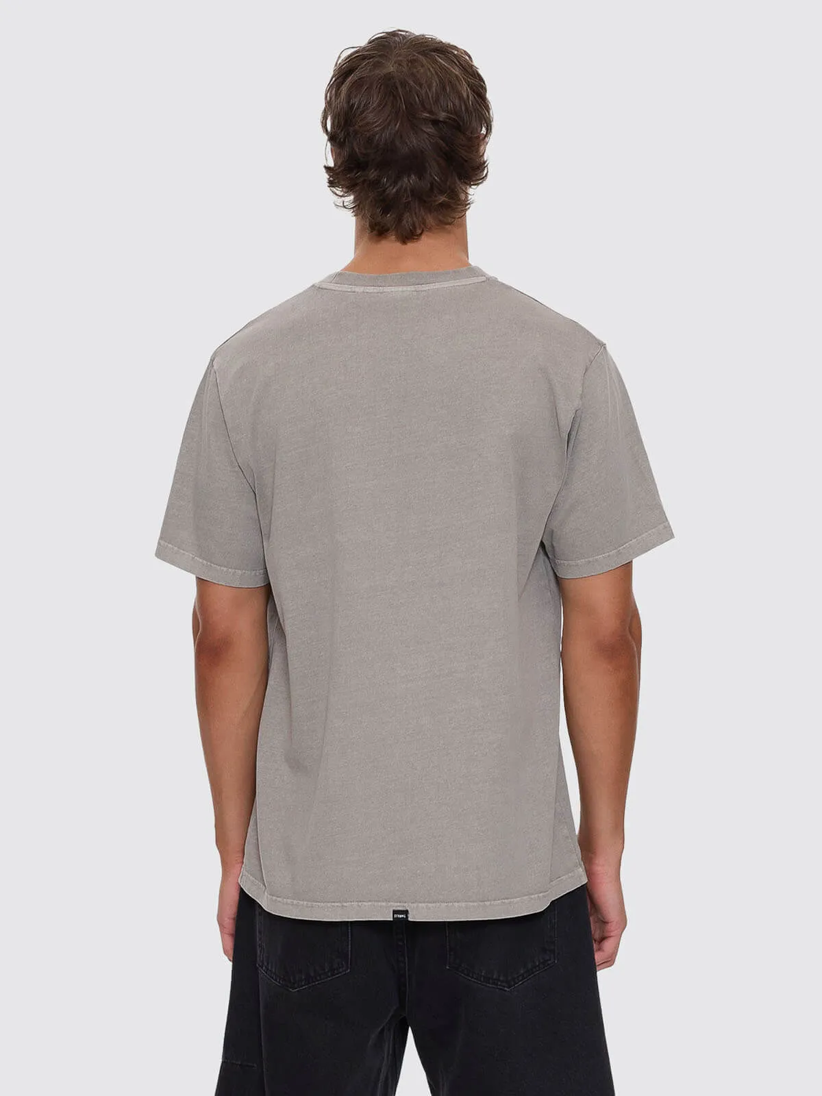 Track Record Merch Fit Tee - Fog sold by Thrills product image thumbnail 5