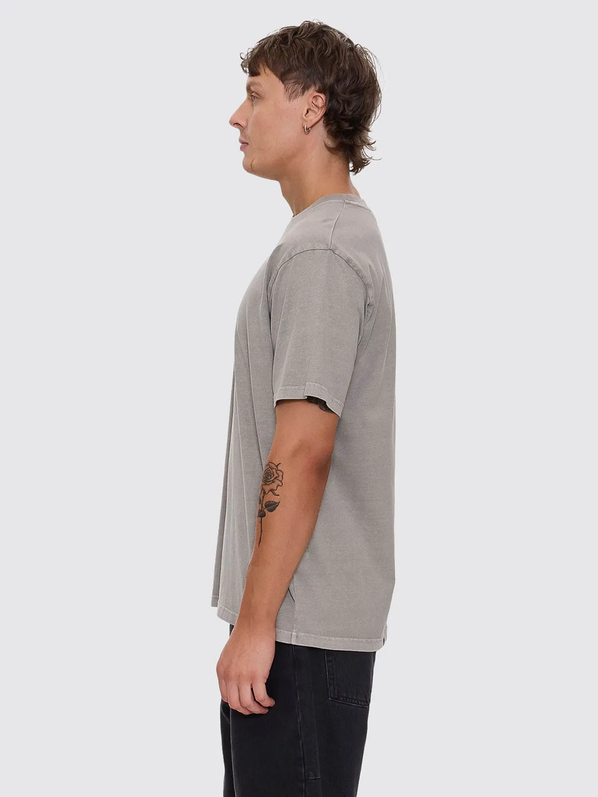 Track Record Merch Fit Tee - Fog sold by Thrills product image thumbnail 4