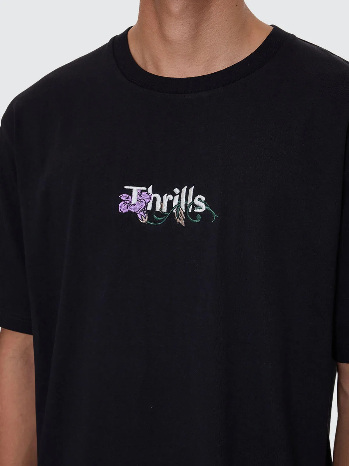 Nature's Takeover Oversize Fit Tee - Black sold by Thrills product image thumbnail 2