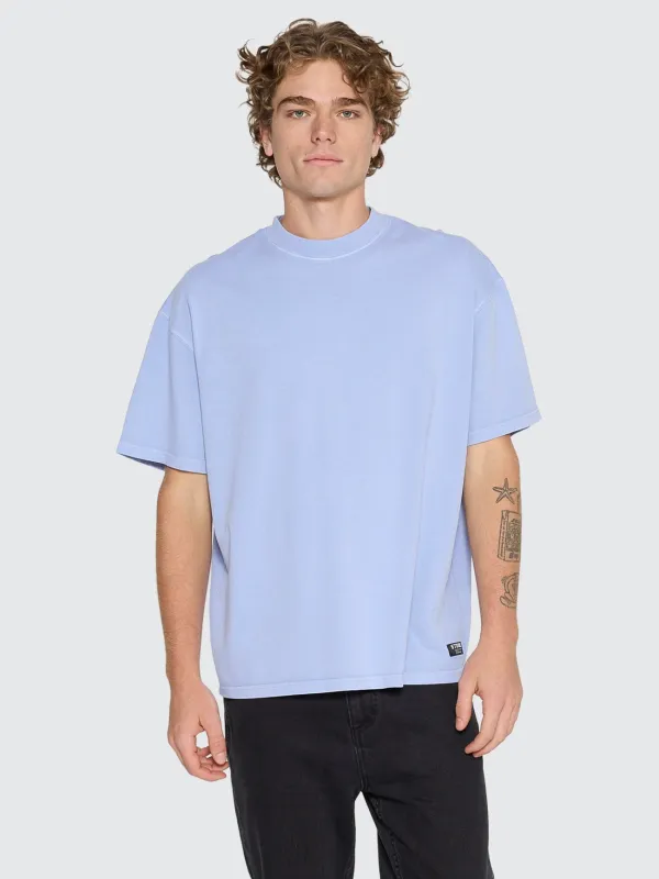 Thrills Service Heavy Weight Box Fit Oversize Tee - Cornflower Blue sold by Thrills