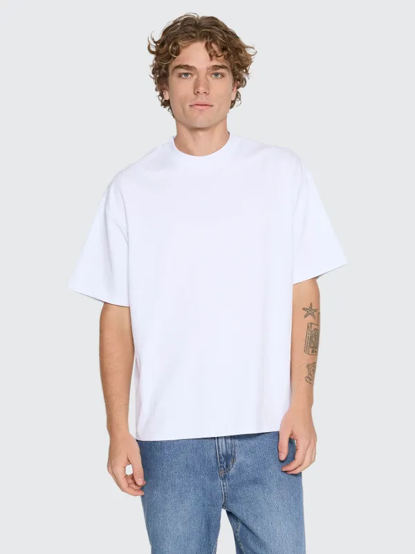 Thrills Service Box Fit Oversize Tee - White sold by Thrills