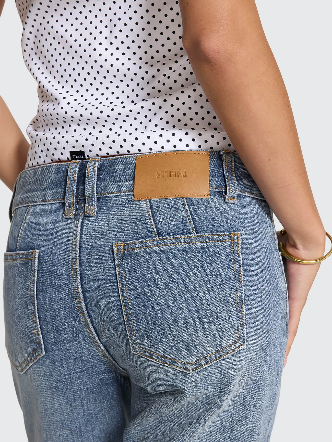 Dani Denim Capri - Rustic Fade sold by Thrills product image thumbnail 5