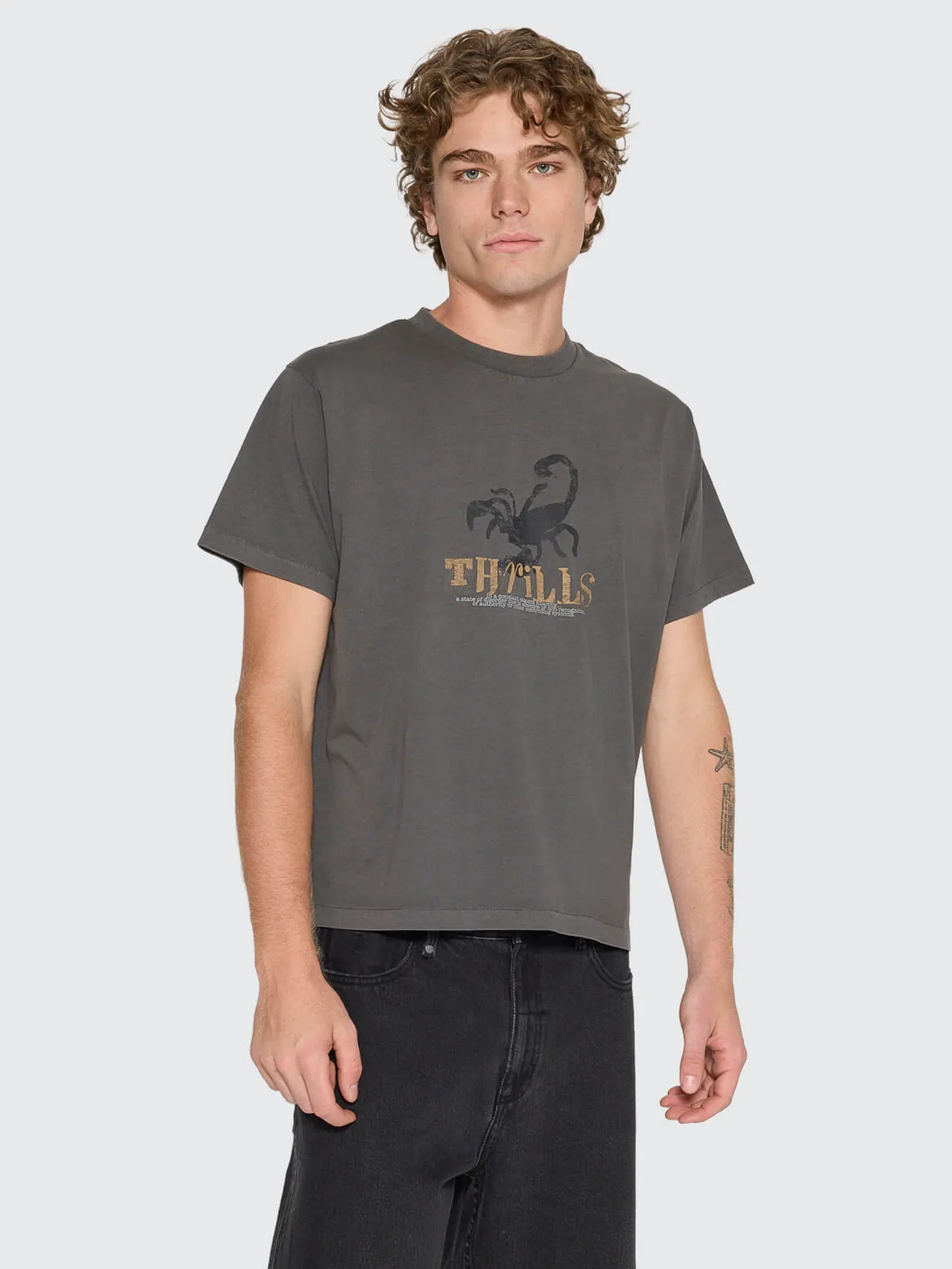 State Of Disorder Merch Fit Cropped Tee - Merch Black sold by Thrills product image thumbnail 5