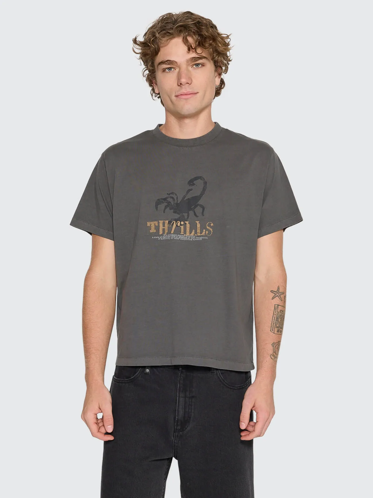 State Of Disorder Merch Fit Cropped Tee - Merch Black sold by Thrills