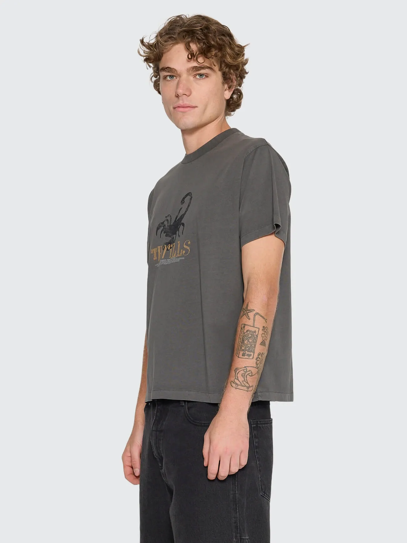 State Of Disorder Merch Fit Cropped Tee - Merch Black sold by Thrills product image thumbnail 3