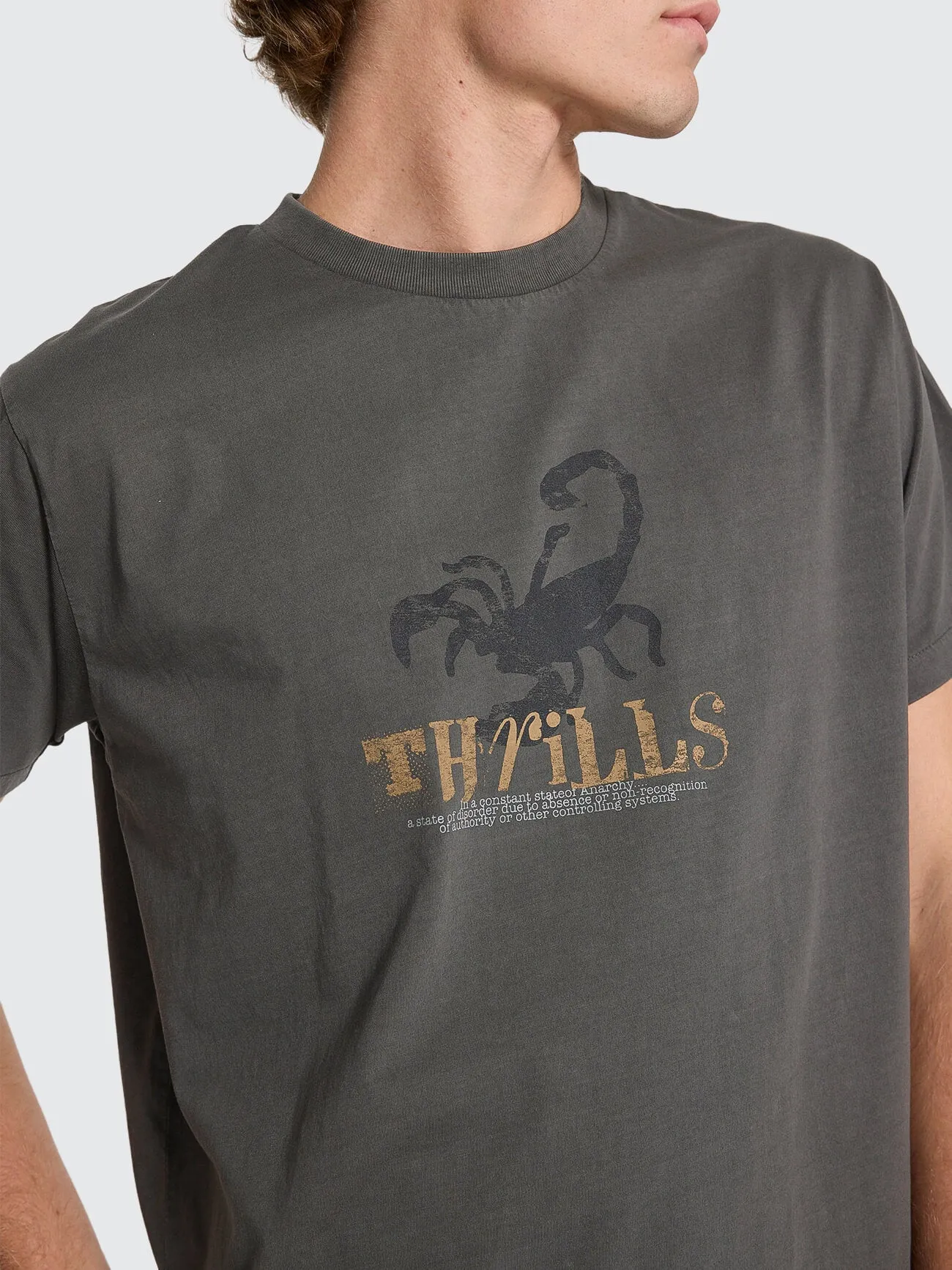 State Of Disorder Merch Fit Cropped Tee - Merch Black sold by Thrills product image thumbnail 2