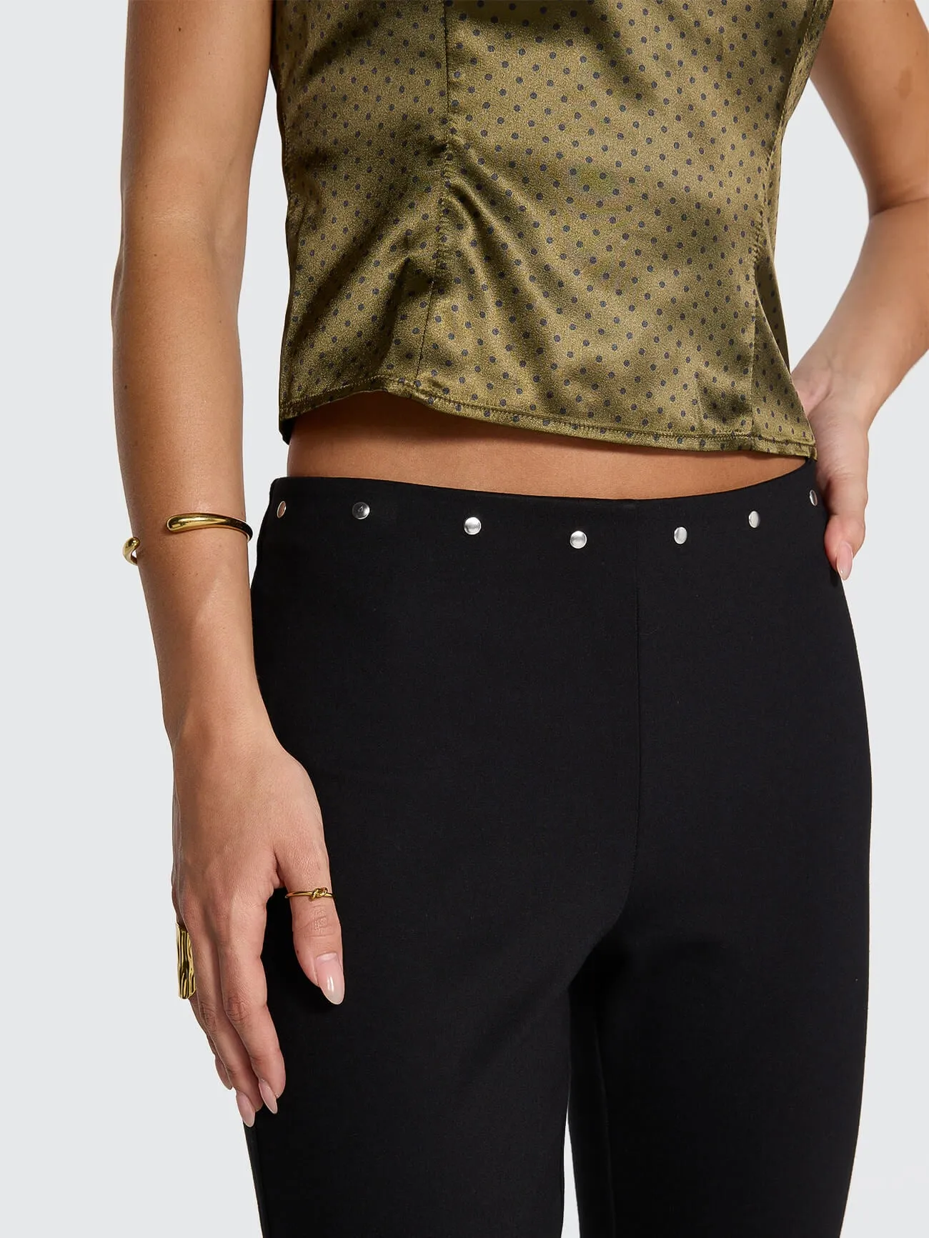 Zephyr Capri Pant - Black sold by Thrills product image thumbnail 3