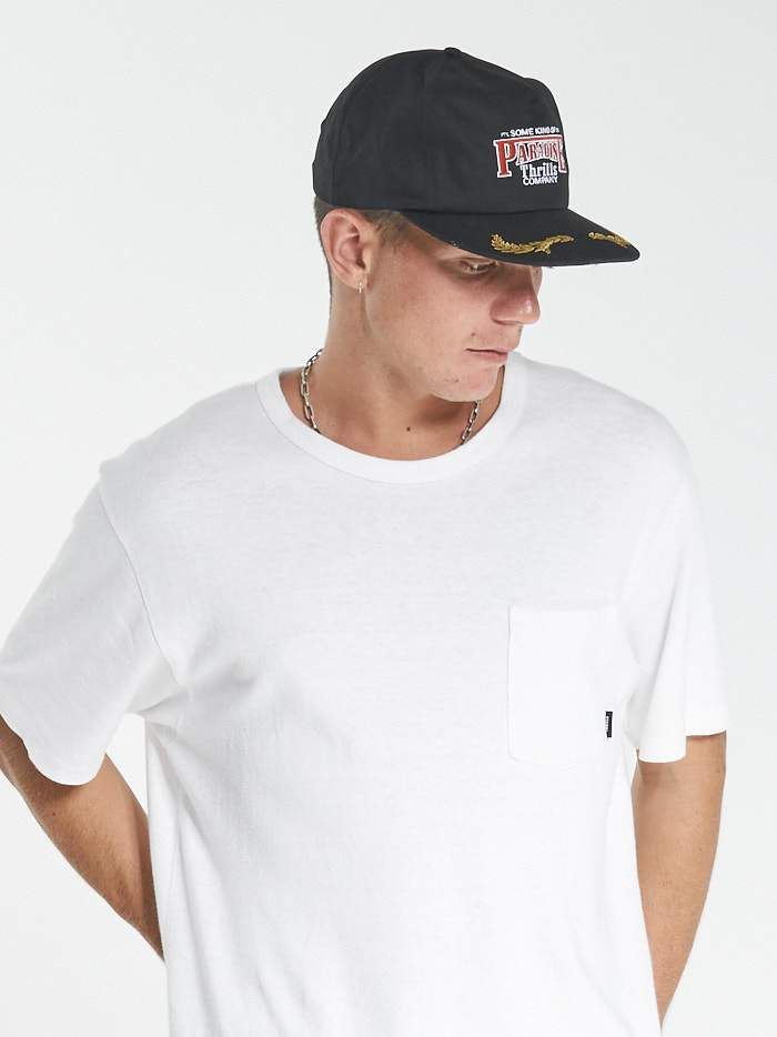 Speed Wreath 5 Panel Cap - Black sold by Thrills product image thumbnail 3