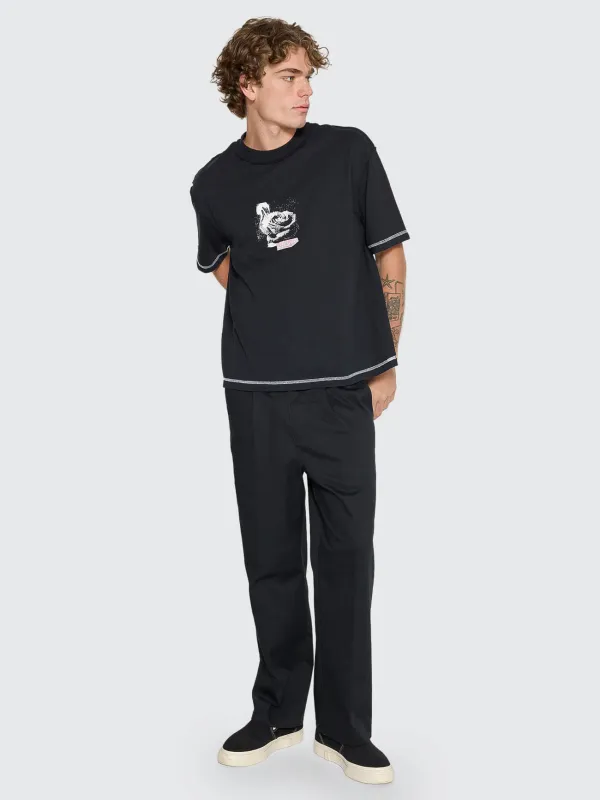 Thrills Union Big Slacker Work Pant - Black sold by Thrills