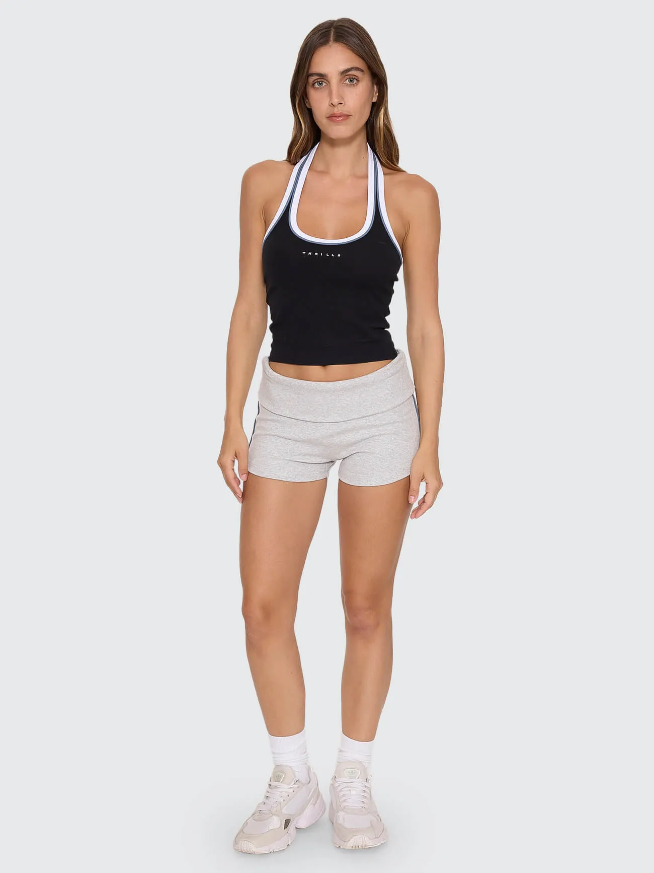 Compact Spaces Halter Top - Black sold by Thrills product image thumbnail 5