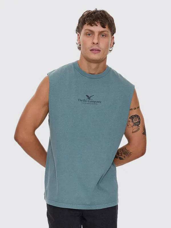 A Haven For The Restless Merch Fit Muscle Tee - Green Coast sold by Thrills