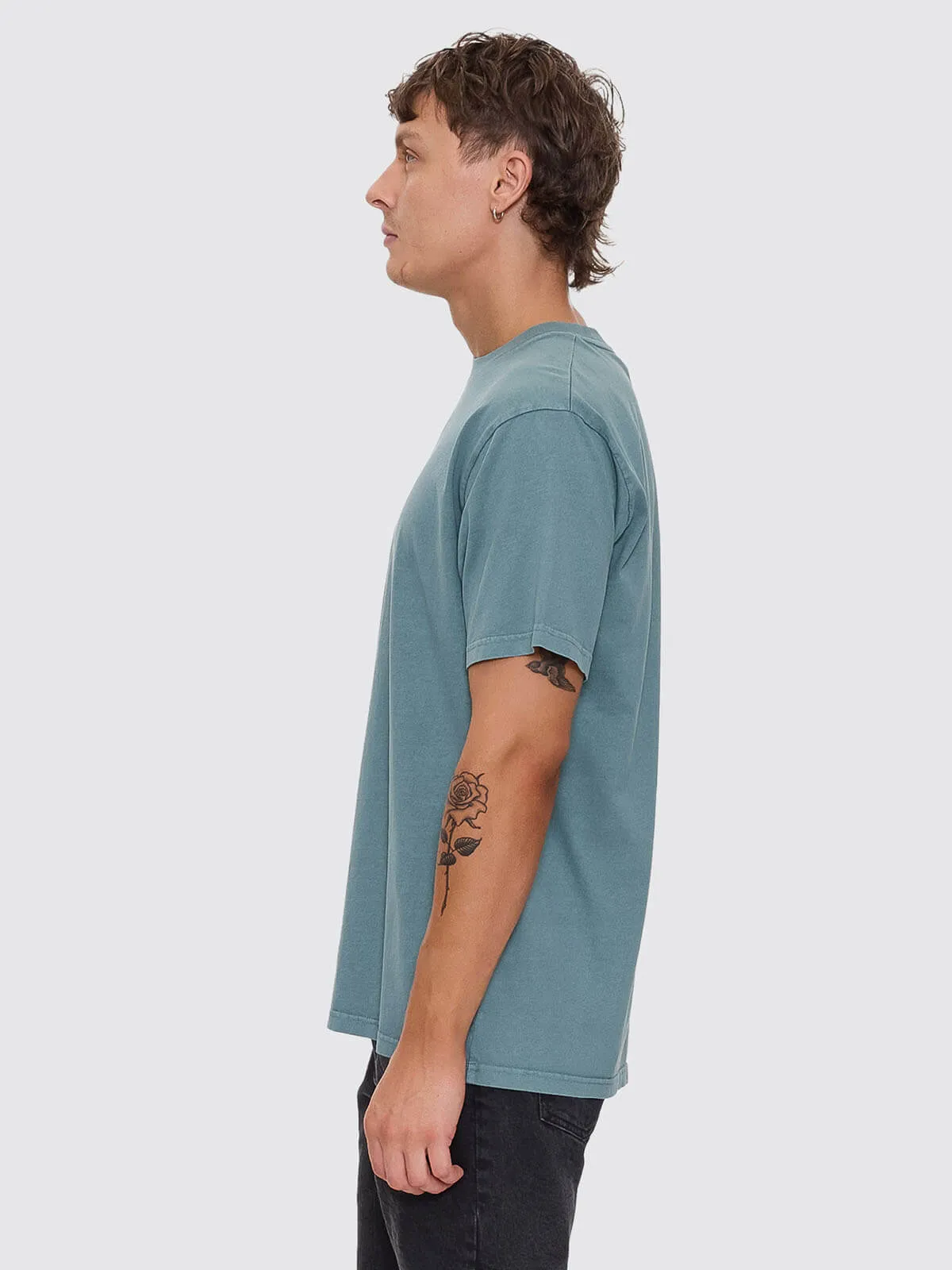 A Haven For The Restless Merch Fit Tee - Green Coast sold by Thrills product image thumbnail 4
