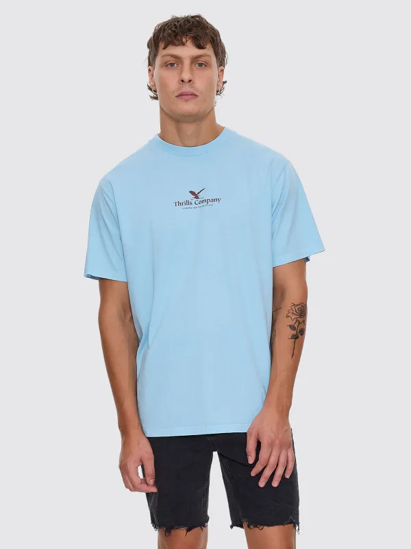 A Haven For The Restless Merch Fit Tee - Dalis Blue sold by Thrills
