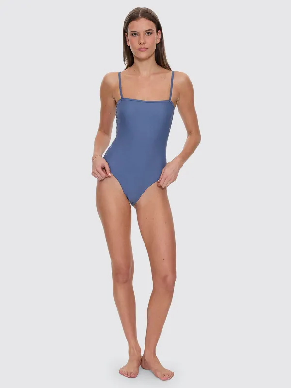 Living Easy Eyelet One Piece - Bluefin sold by Thrills