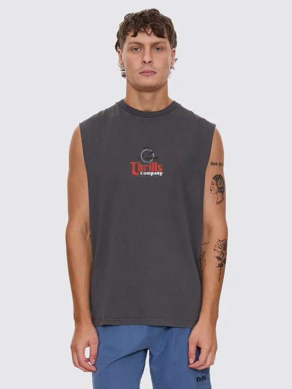 Banquet Merch Fit Muscle Tee - Merch Black sold by Thrills