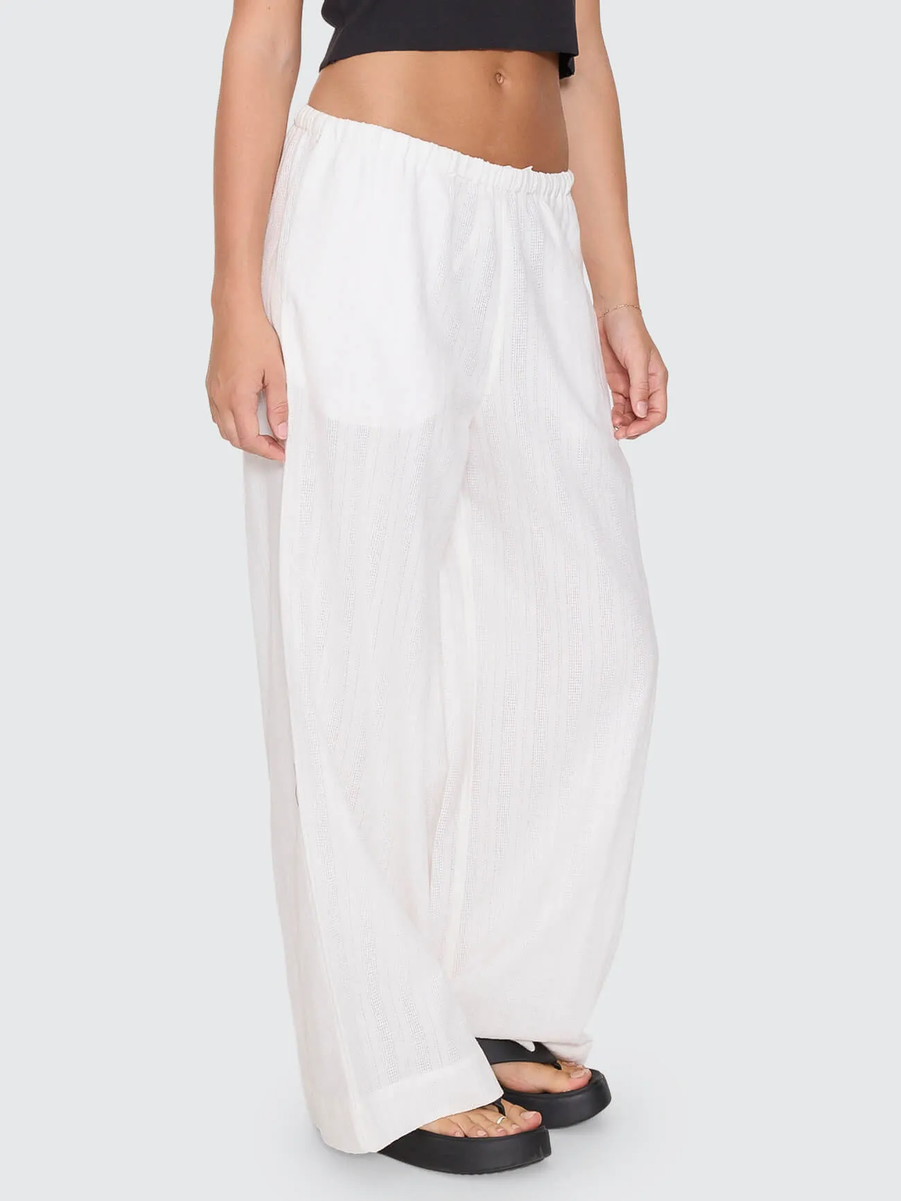 Unhinged Relaxed Pant - White sold by Thrills product image thumbnail 5