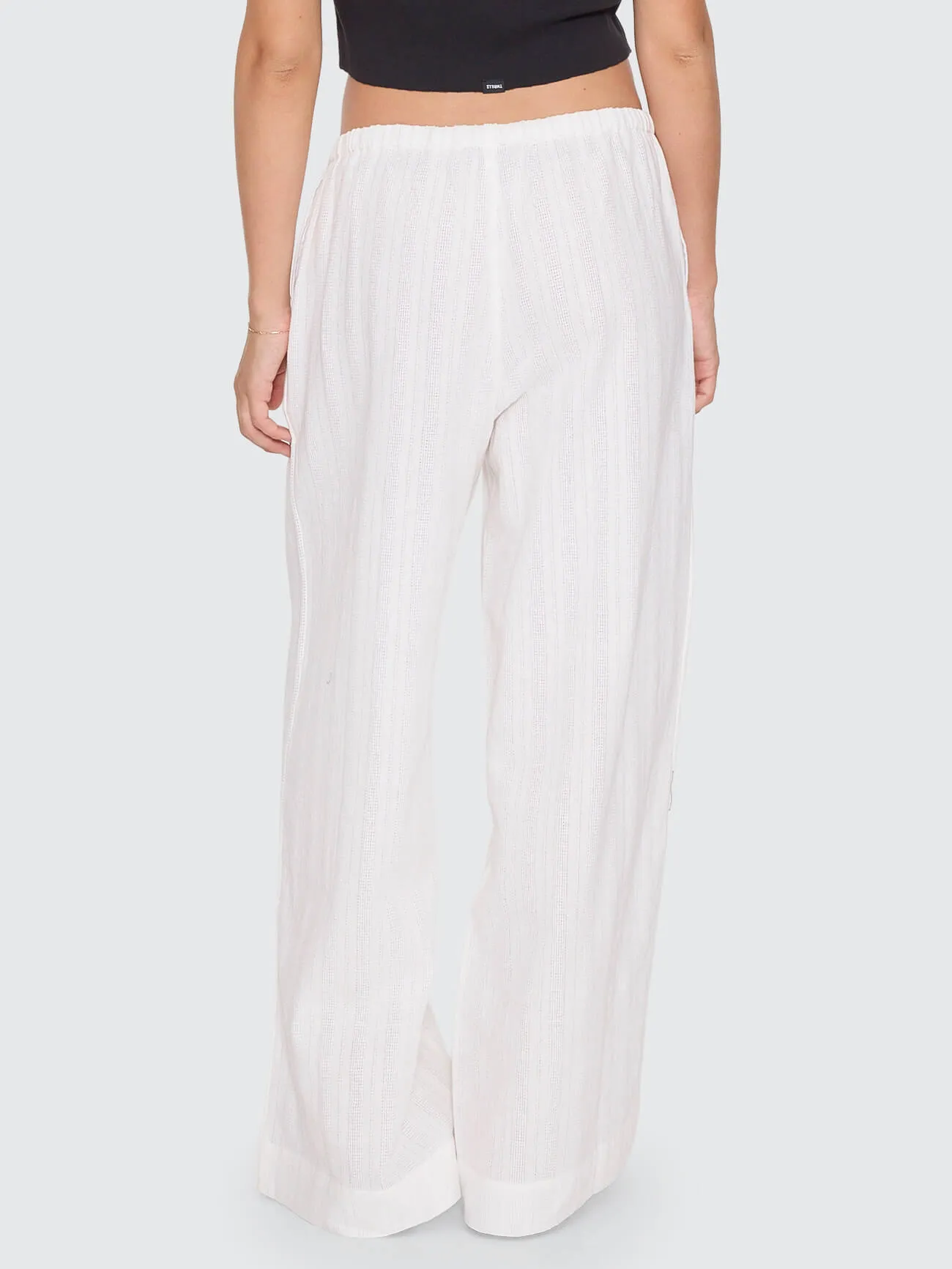 Unhinged Relaxed Pant - White sold by Thrills product image thumbnail 4
