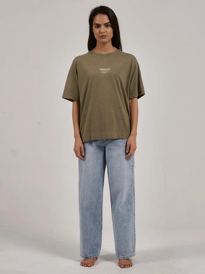 High Standards Hemp Box Tee - Aloe sold by Thrills product image thumbnail 5