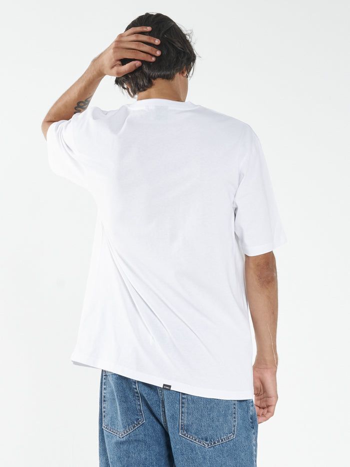 From The Beginning Oversize Fit Tee - White sold by Thrills product image thumbnail 2