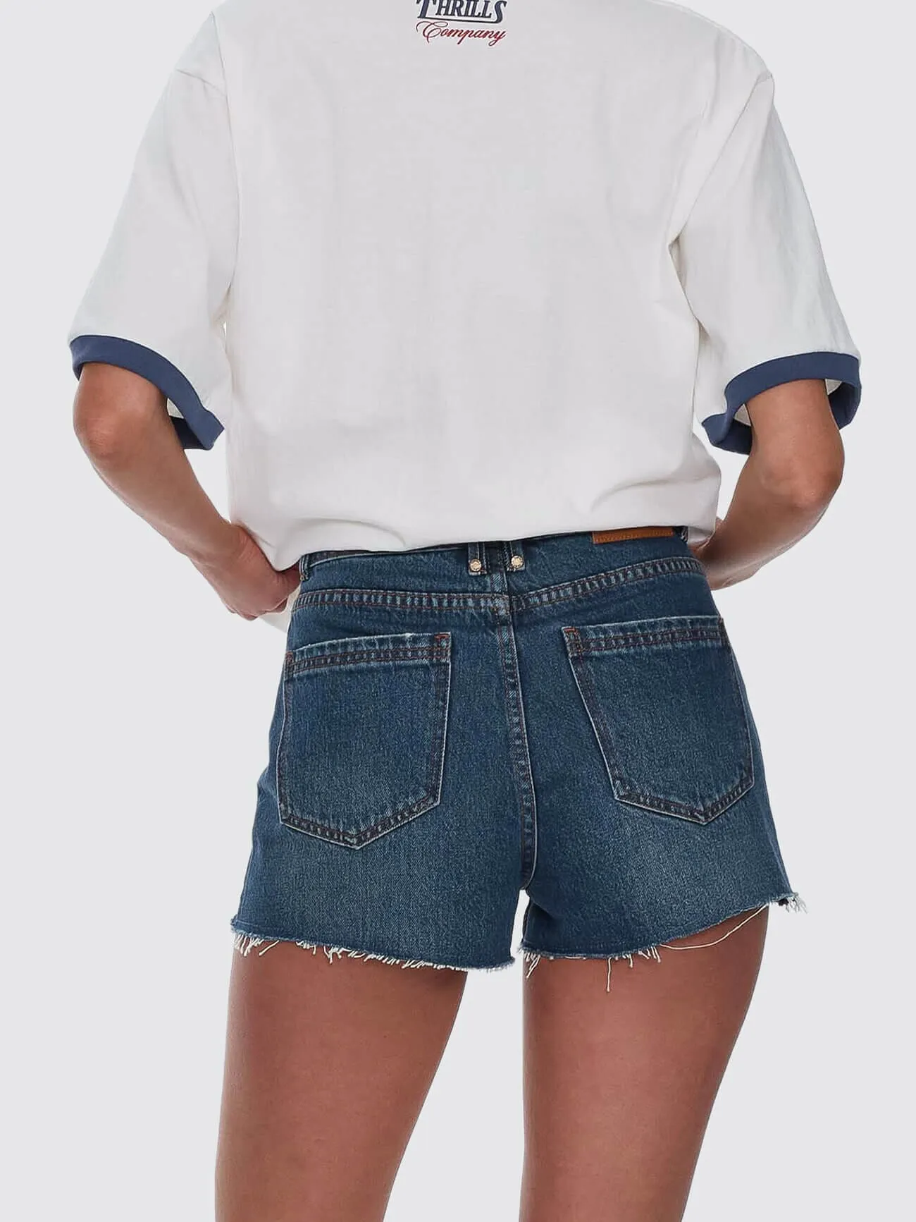 Sadie High Rise Micro Short - Teal Blue sold by Thrills product image thumbnail 4