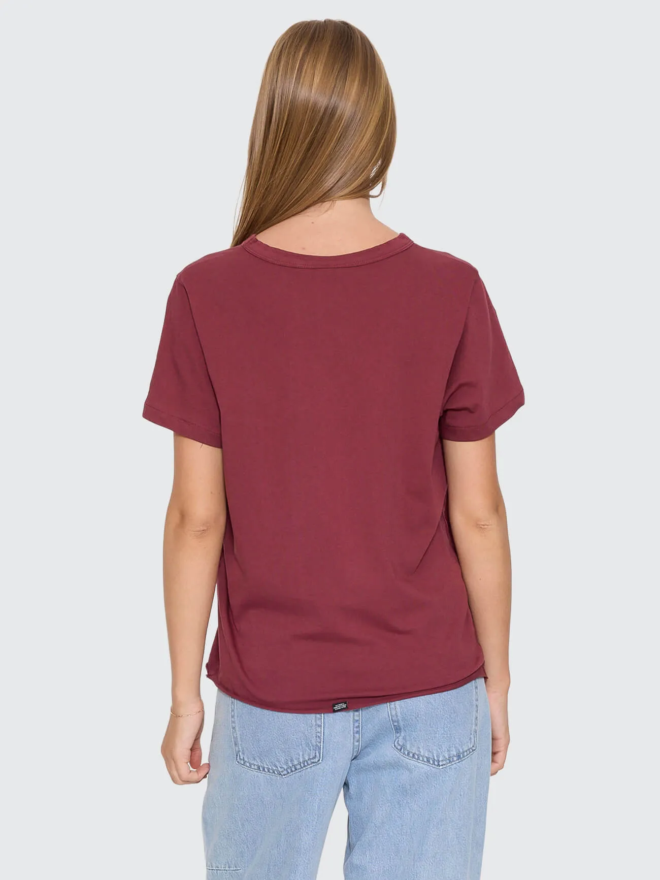 Minimal Thrills Relaxed Tee - New Maroon sold by Thrills product image thumbnail 5