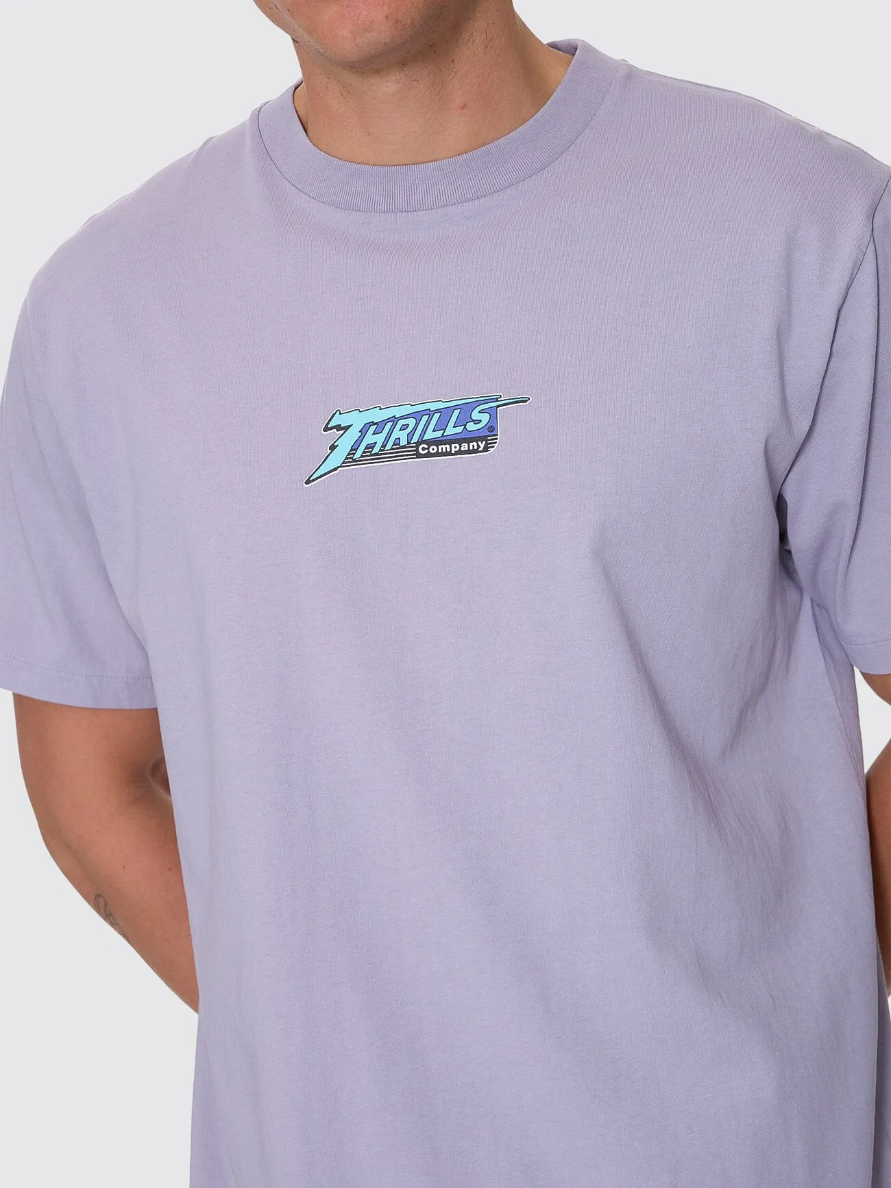 Heavy Voltage Merch Fit Tee - Violet Haze sold by Thrills product image thumbnail 2