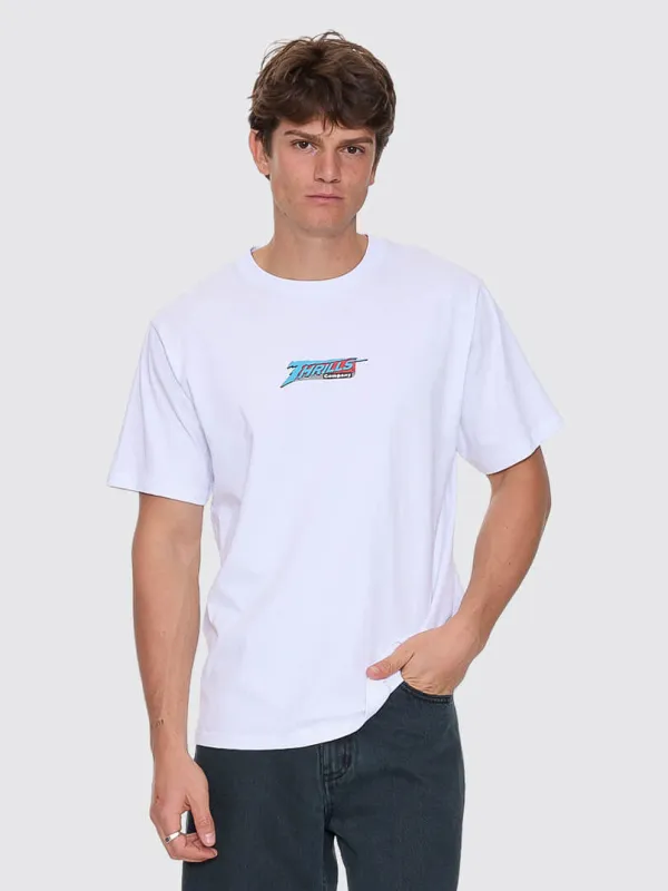 Heavy Voltage Merch Fit Tee - White sold by Thrills