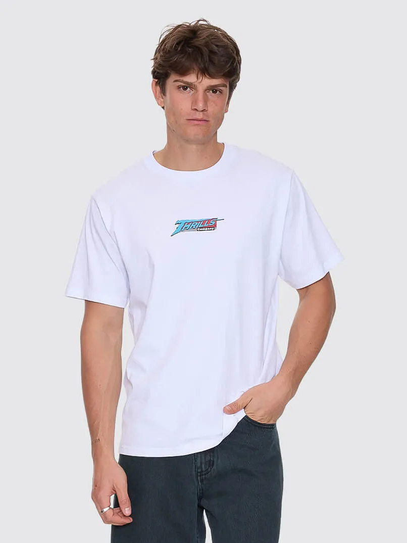 Heavy Voltage Merch Fit Tee - White sold by Thrills