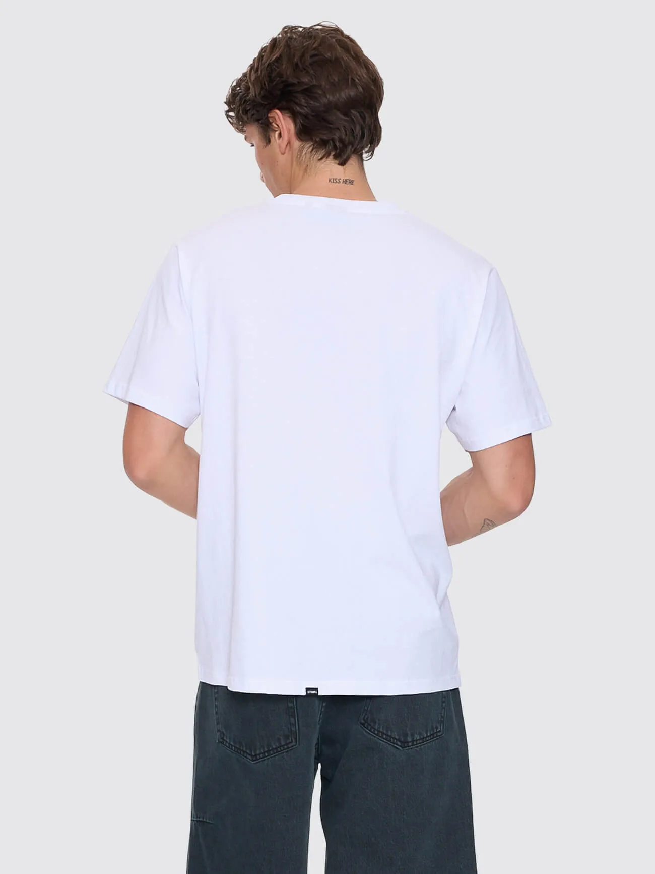 Heavy Voltage Merch Fit Tee - White sold by Thrills product image thumbnail 4