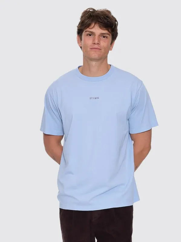 Minimal Thrills Merch Fit Tee - Placid Blue sold by Thrills
