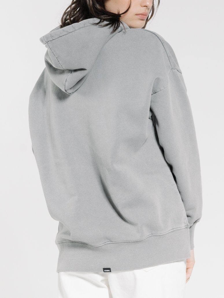 Pierce Slouch Hood - Washed Grey sold by Thrills product image thumbnail 2
