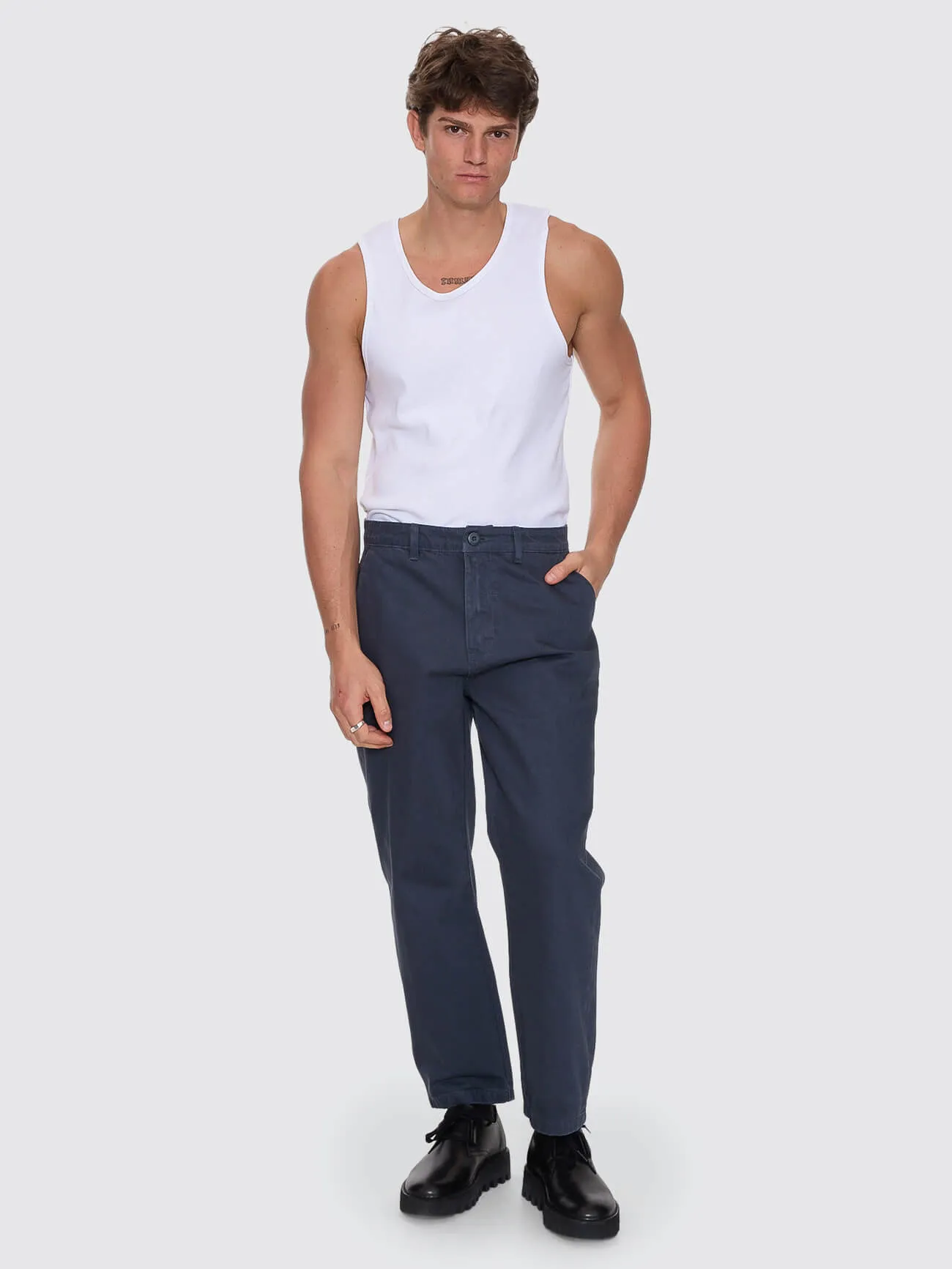 Slacker Chino Pant - Petrol sold by Thrills product image thumbnail 2