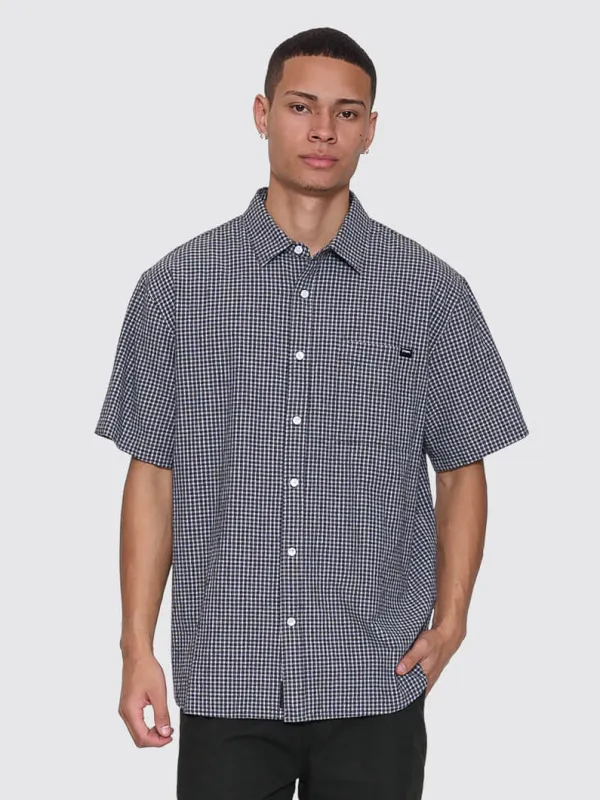 Locked in Short Sleeve Shirt - Black sold by Thrills