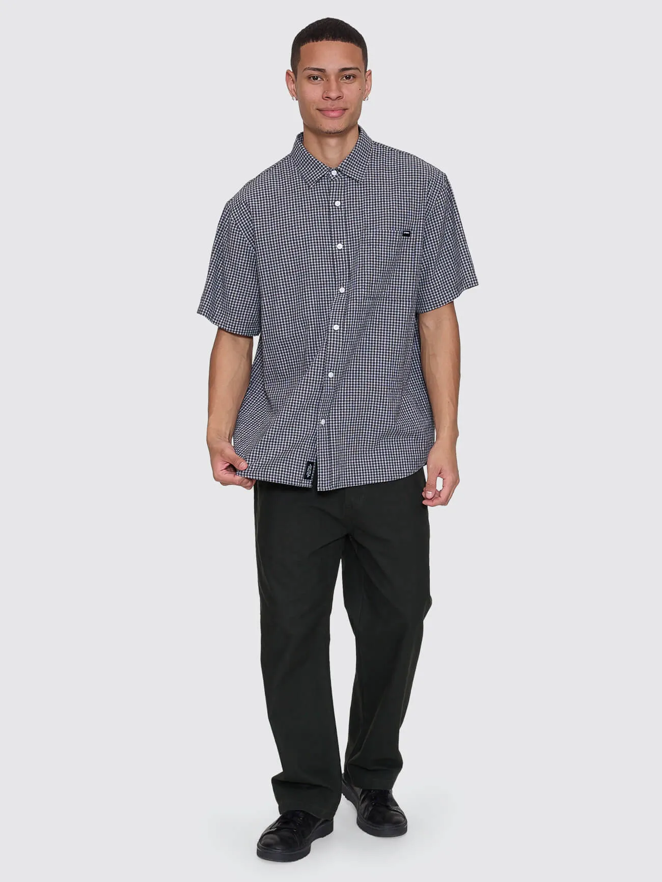 Locked in Short Sleeve Shirt - Black sold by Thrills product image thumbnail 3
