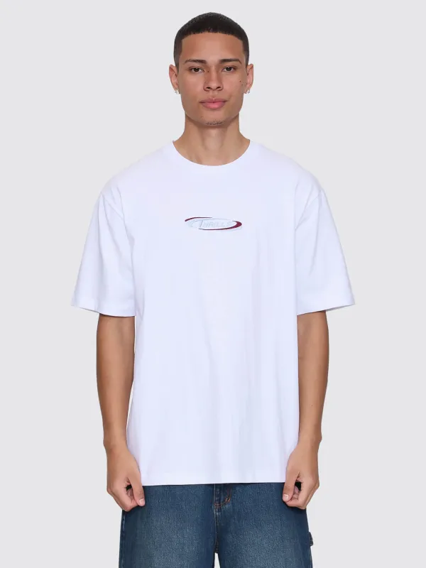 Spectral Oversize Fit Tee - White sold by Thrills