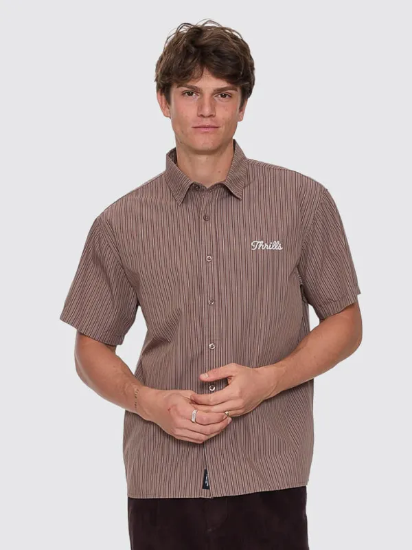 Deep In The Heart Of Byron Cropped Short Sleeve Shirt - Falcon sold by Thrills