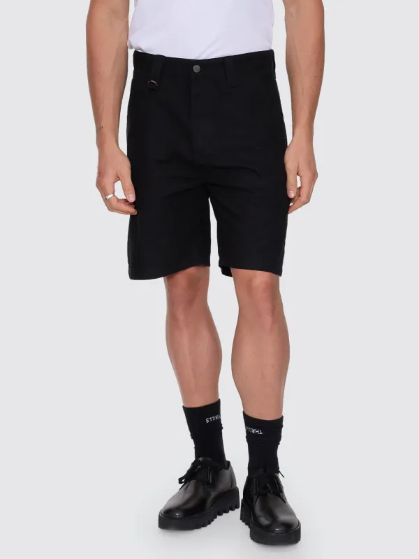 Thrills Union Slacker Work Short - Pirate Black made by Thrills