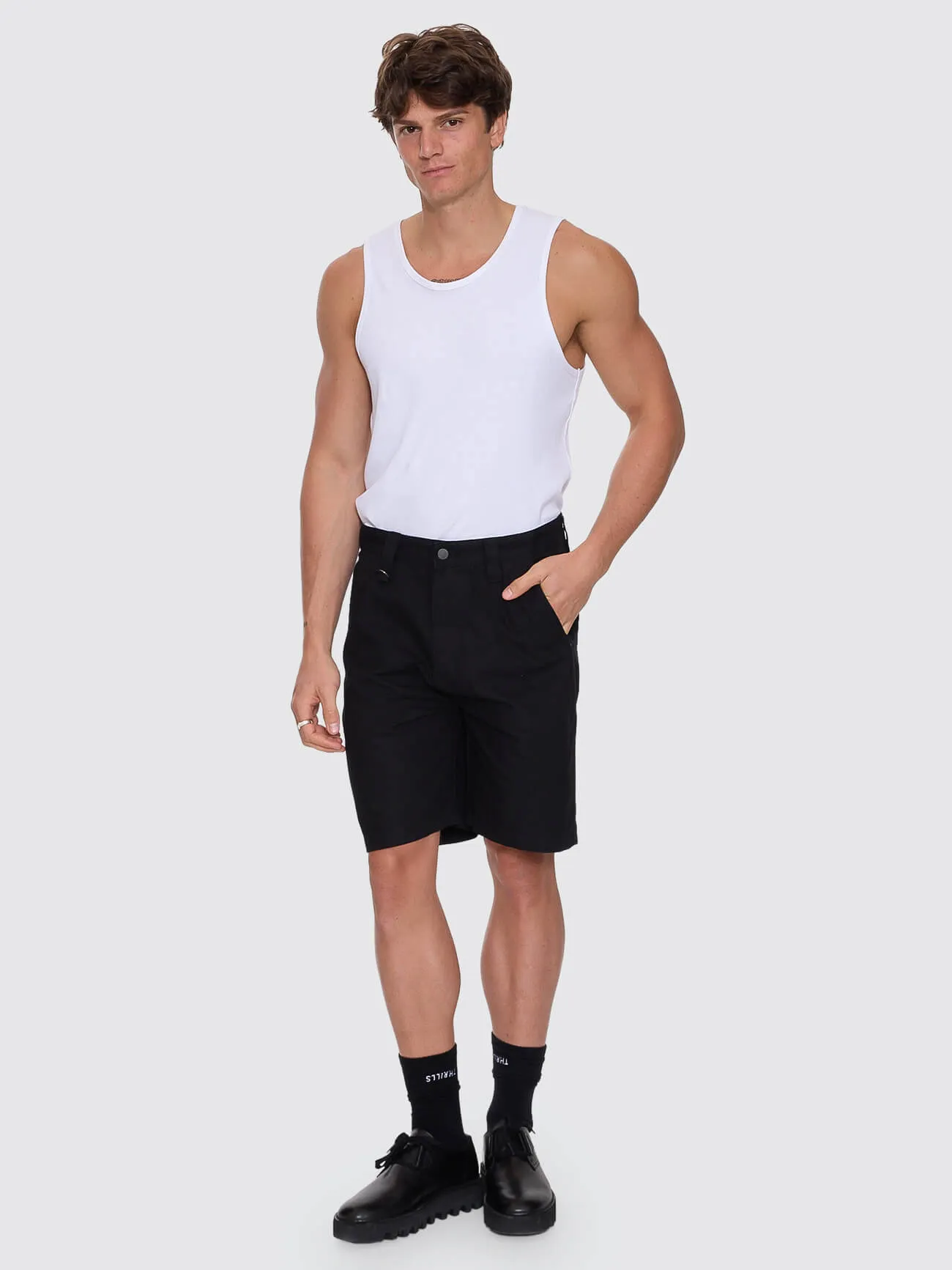 Thrills Union Slacker Work Short - Pirate Black sold by Thrills product image thumbnail 2