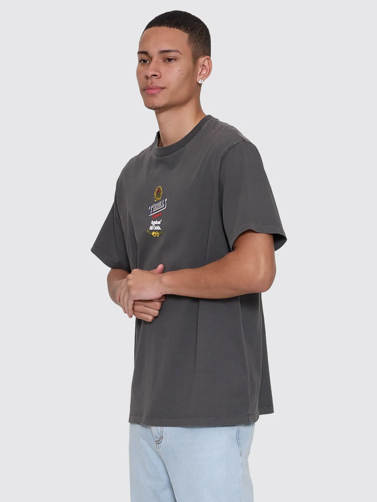 Against All Odds Merch Fit Tee - Merch Black sold by Thrills product image thumbnail 2