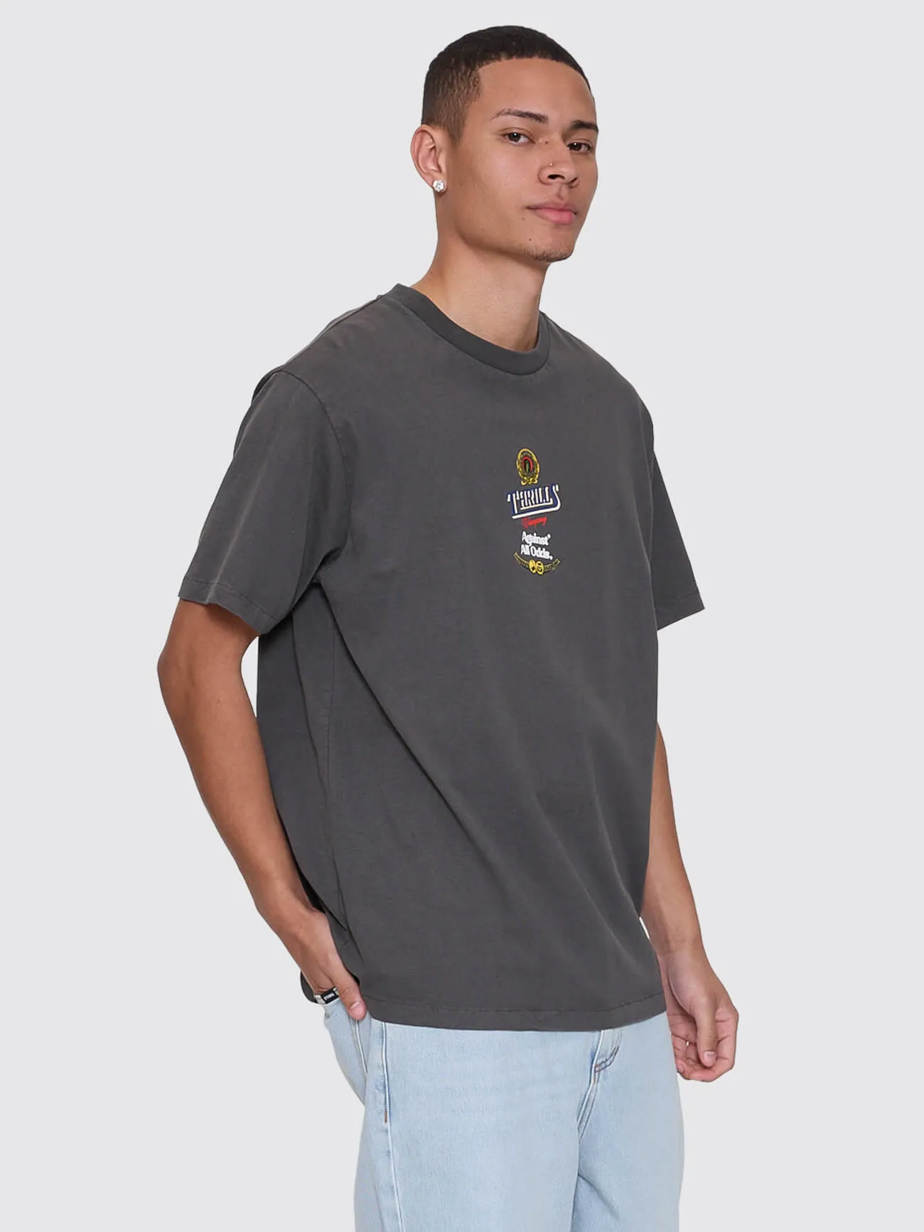 Against All Odds Merch Fit Tee - Merch Black sold by Thrills product image thumbnail 4