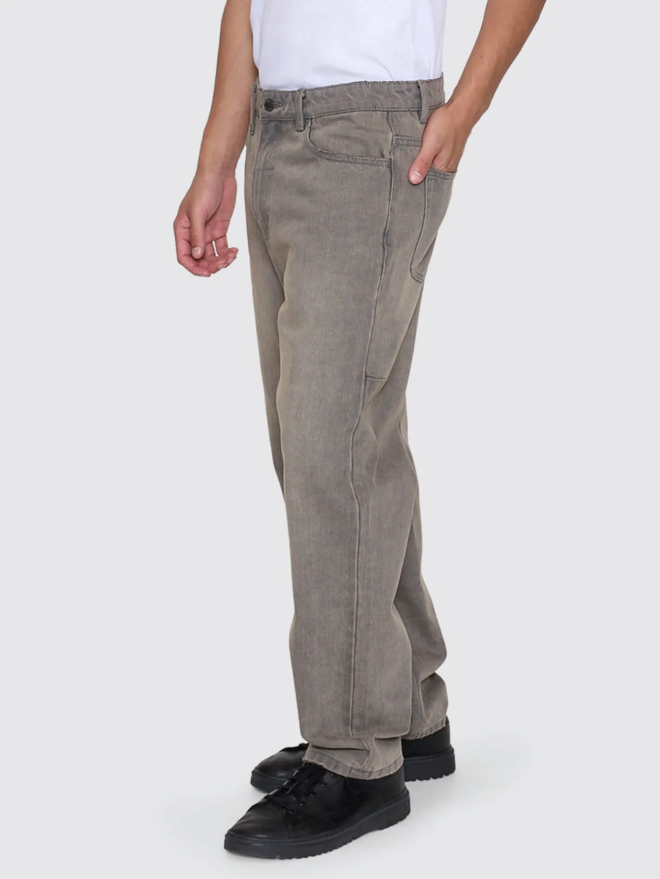 Slacker Relaxed Denim Jean - New Grey sold by Thrills product image thumbnail 2
