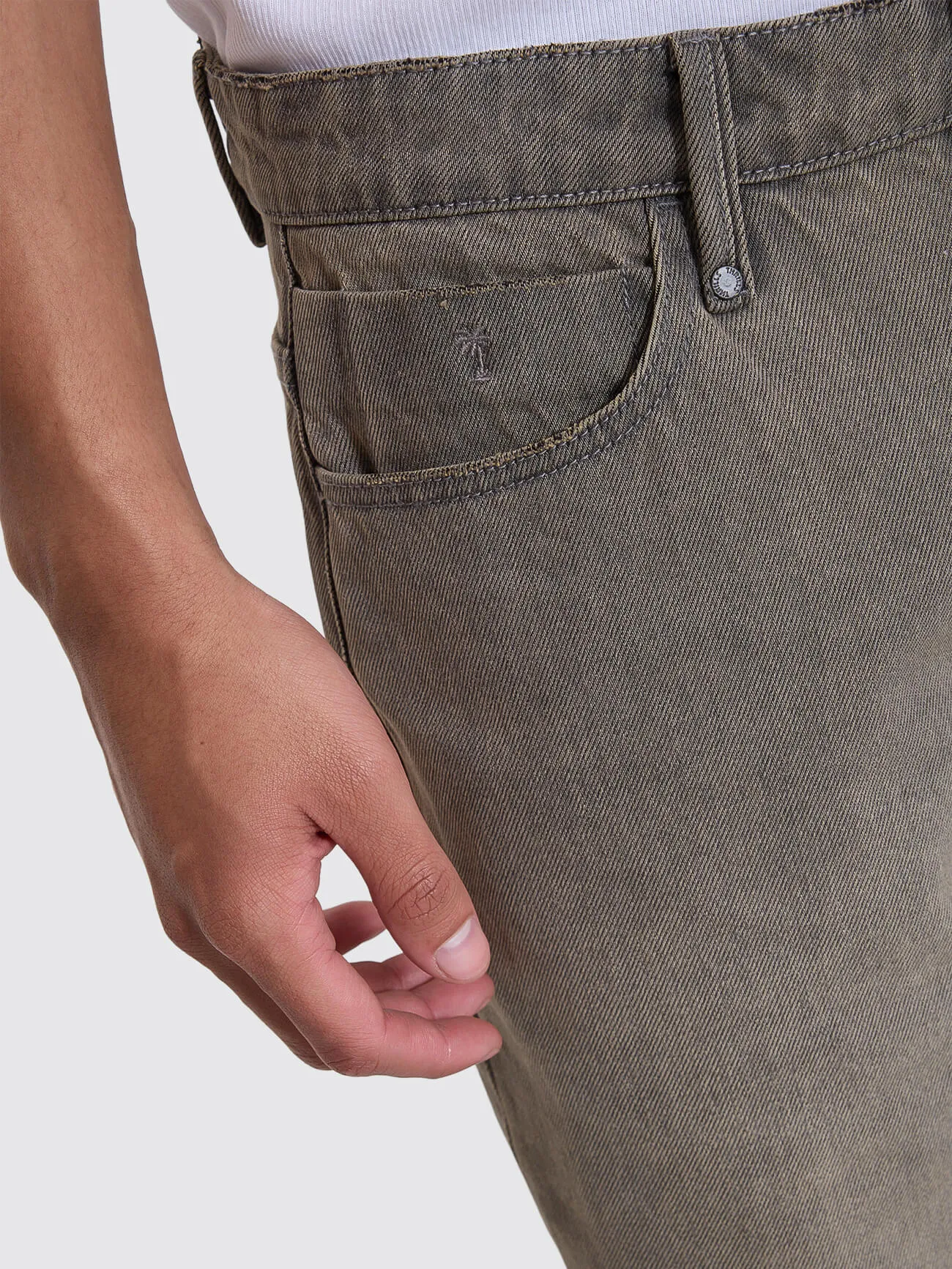 Slacker Relaxed Denim Jean - New Grey sold by Thrills product image thumbnail 5