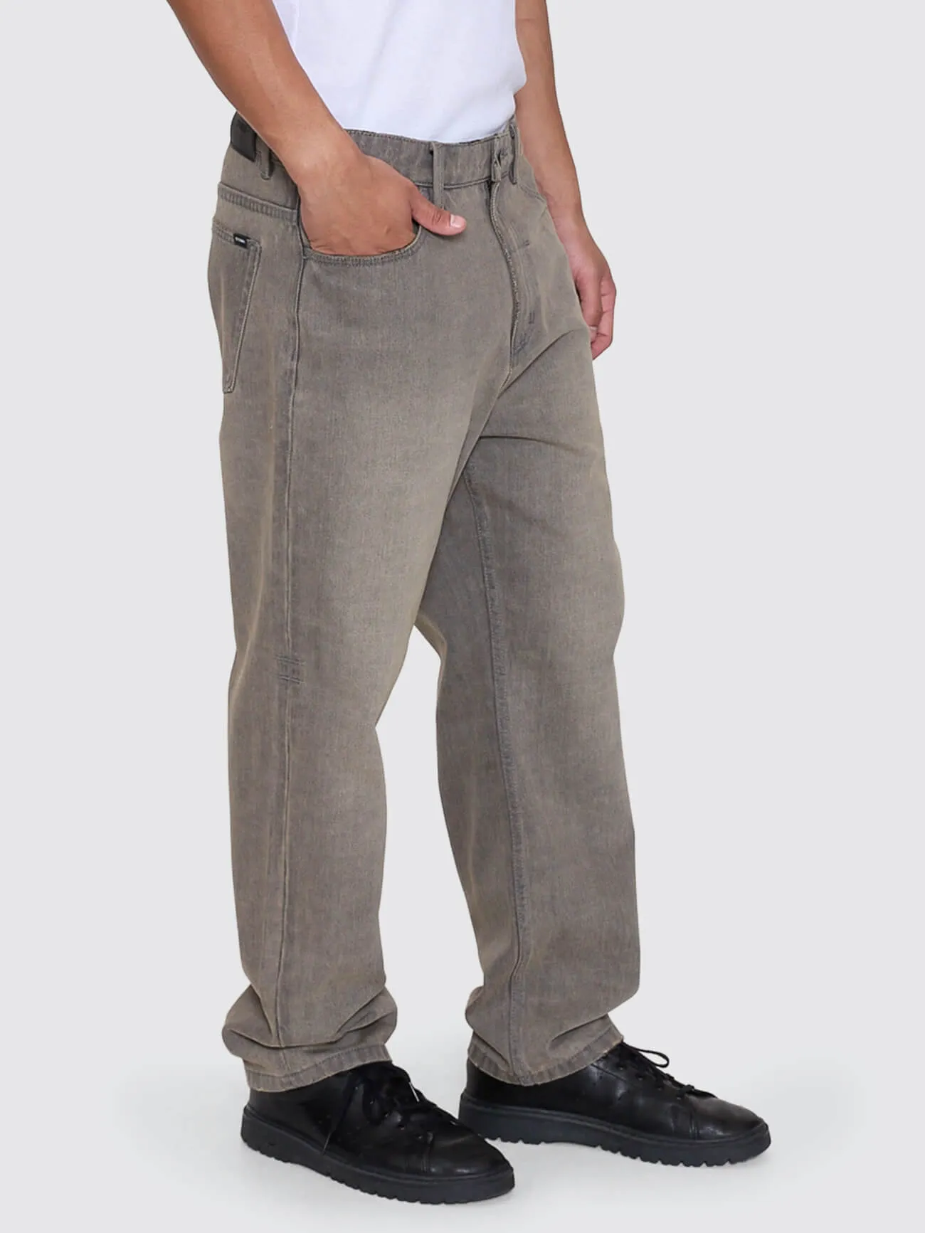 Slacker Relaxed Denim Jean - New Grey sold by Thrills product image thumbnail 4