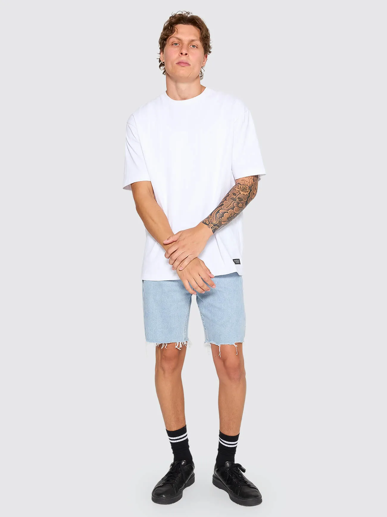 Bones Raw Slim Denim Short - Ageless Blue sold by Thrills product image thumbnail 3