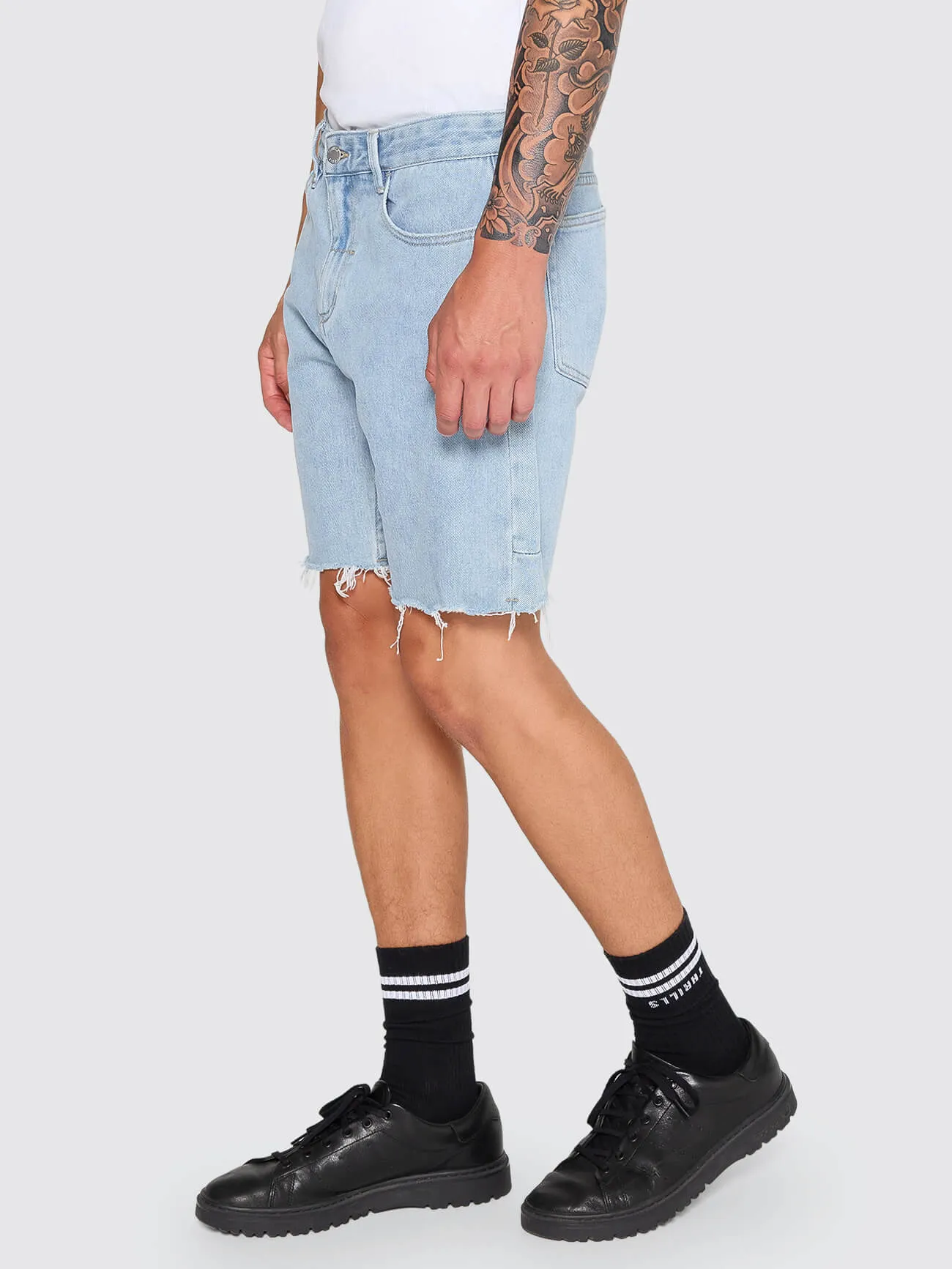 Bones Raw Slim Denim Short - Ageless Blue sold by Thrills product image thumbnail 4
