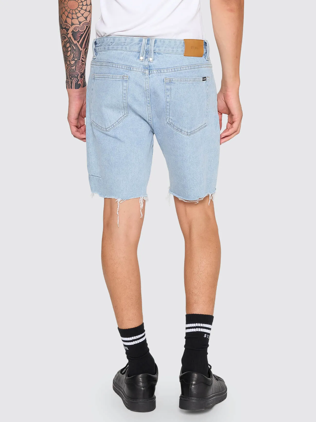 Bones Raw Slim Denim Short - Ageless Blue sold by Thrills product image thumbnail 5