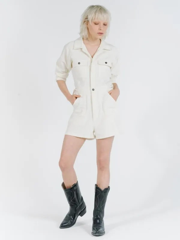 Utility Short Leg Coverall - Natural sold by Thrills