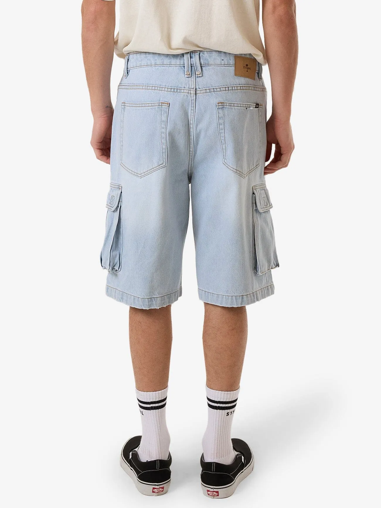 Big Slacker Denim Cargo Short - Epoch Blue sold by Thrills product image thumbnail 2
