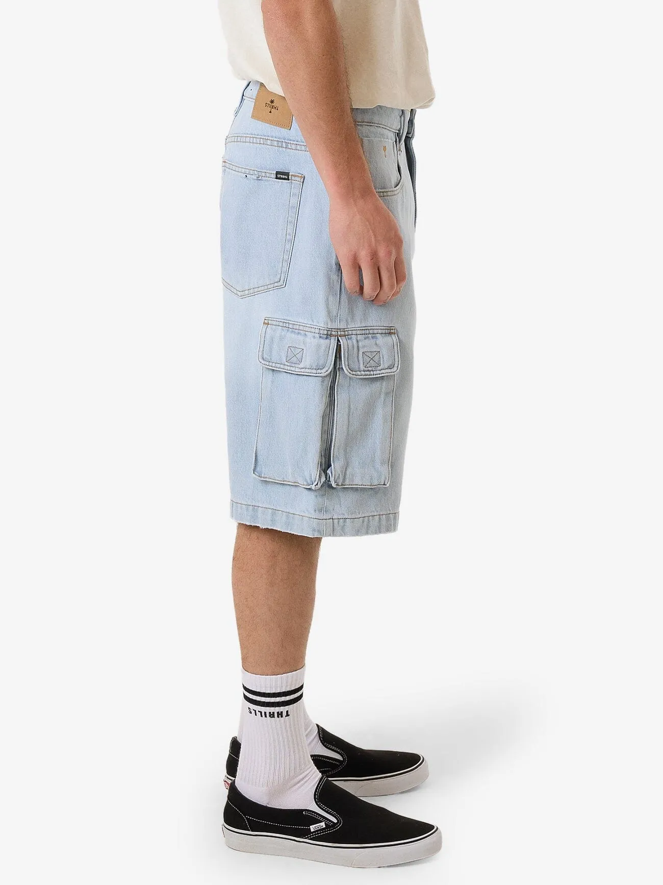 Big Slacker Denim Cargo Short - Epoch Blue sold by Thrills product image thumbnail 4