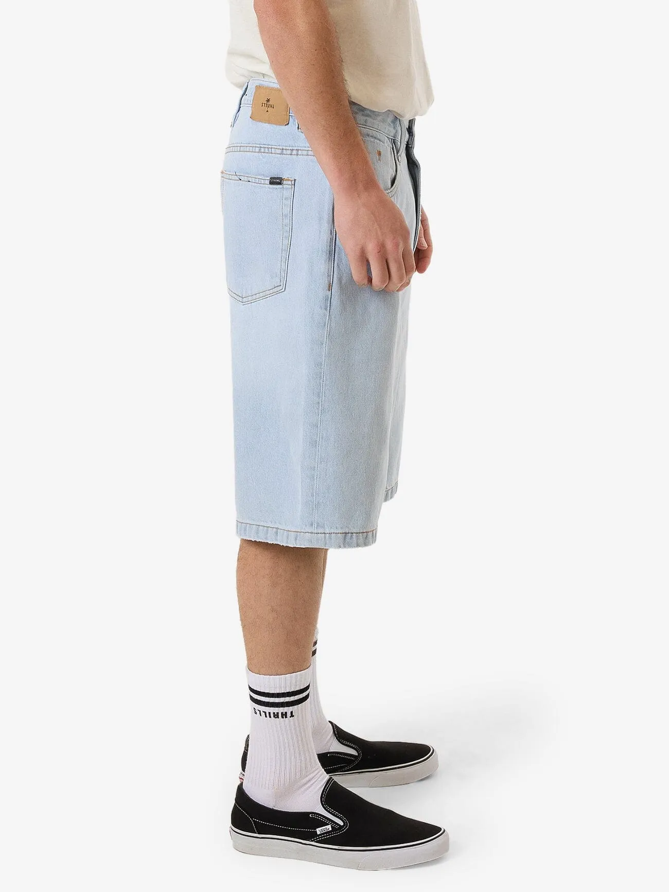 Big Slacker Denim Short - Epoch Blue sold by Thrills product image thumbnail 4